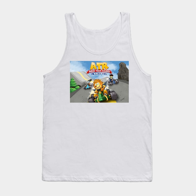 Auric Team Racing Unleaded Fuel Tank Top by Great North Comic Shop